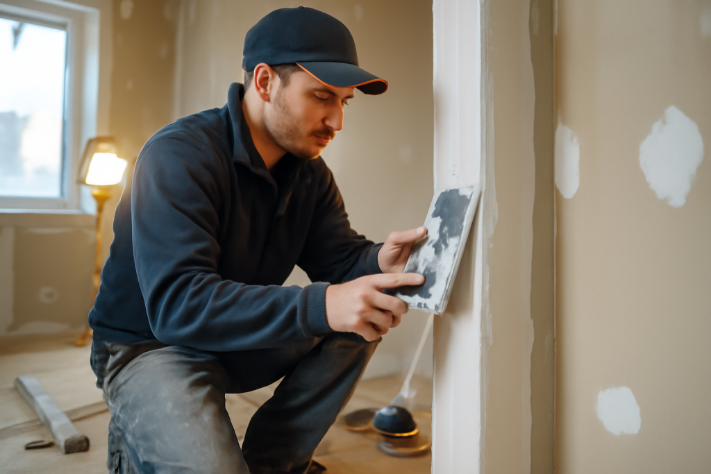 Finition angle placo sans cornière : méthode propre