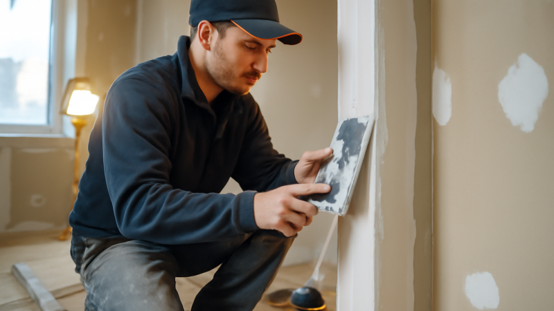 Finition angle placo sans cornière : méthode propre