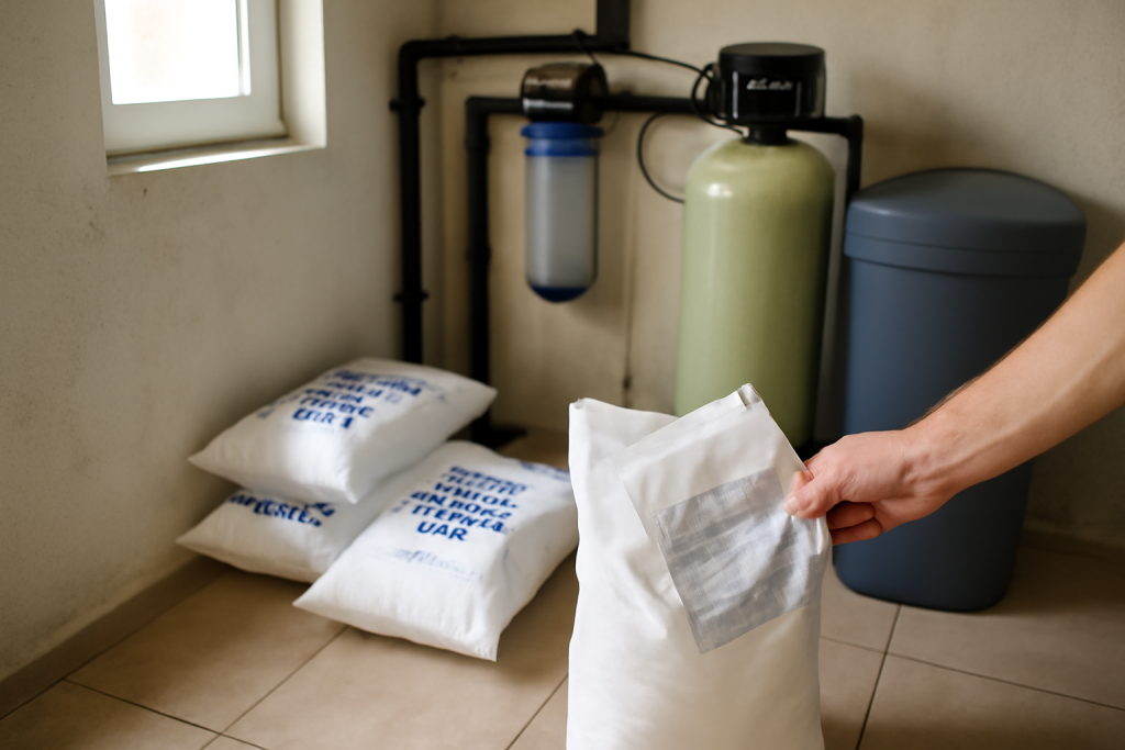 Sel pour piscine ou adoucisseur : lequel choisir ?