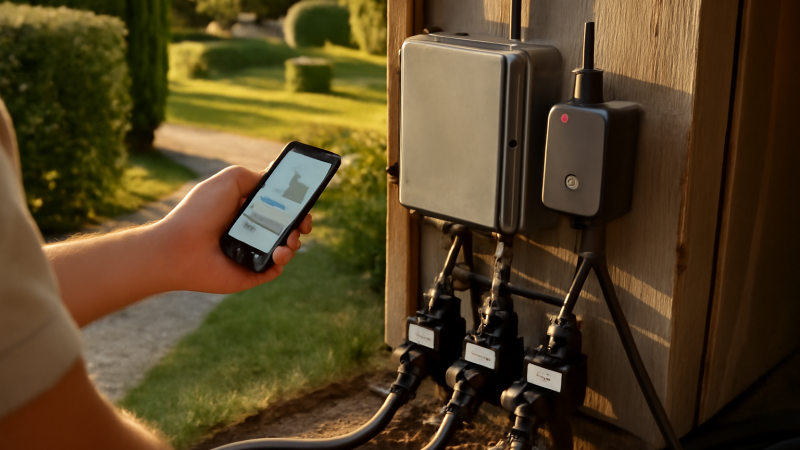 Arrosage automatique connecté sans fil : comparatif 2026