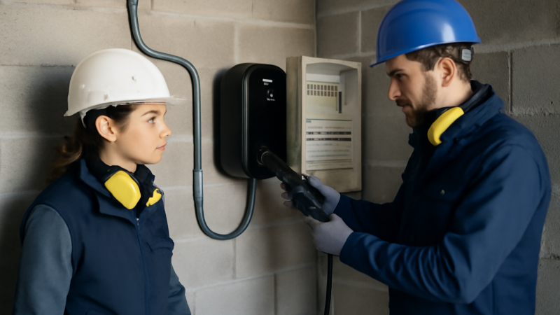 Installer borne recharge : prix & coût IRVE