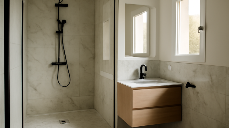 Salle de bain marbre : idées et conseils (guide)