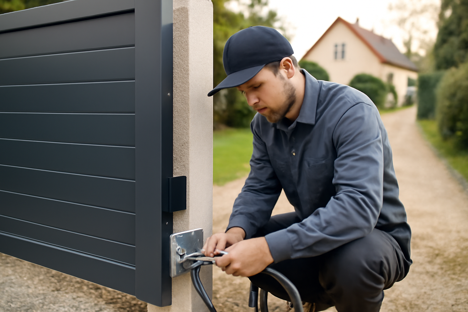 Motoriser portail battant existant : installation d’un moteur sur un portail battant en conditions réelles d’usage