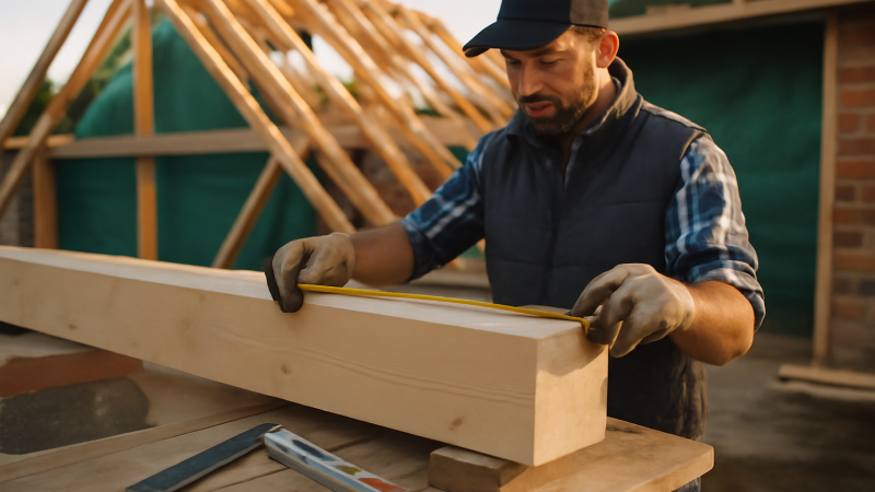 Poutre bois : choisir la bonne section